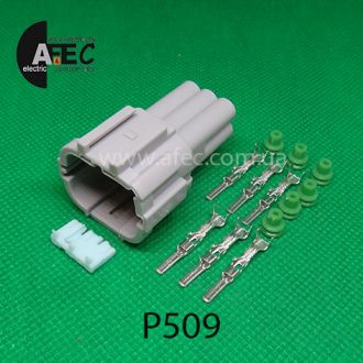 Автомобильный разъём штыревой 6-ти контактный аналог Sumitomo 6188-0560 KUM PB291-06127 Автомобильный разъём штыревой 6-ти контактный аналог Sumitomo 6188-0560 KUM PB291-06127