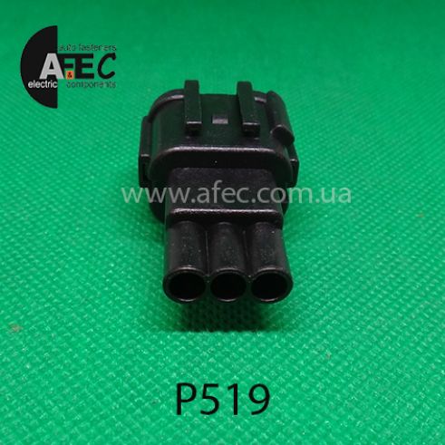 Автомобільний роз'єм штирьовий 3-х контактний аналог Sumitomo 6188-0555 KUM PB291-03027 Автомобільний роз'єм штирьовий 3-х контактний аналог Sumitomo 6188-0555 KUM PB291-03027
