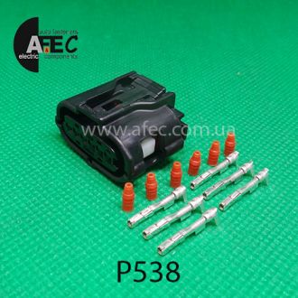 Автомобильный разъём гнездовой 6-ти контактный аналог Sumitomo 6189-1083 Toyota 90980-12303 серии TS SEALED Автомобильный разъём гнездовой 6-ти контактный аналог Sumitomo 6189-1083 Toyota 90980-12303 серии TS SEALED