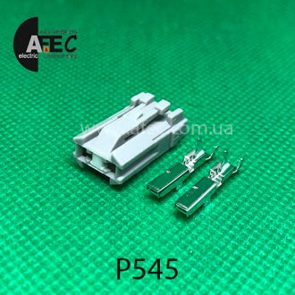 Авто разъём гнездовой 2-х контактный аналог Yazaki 7283-8123-40 Авто разъём гнездовой 2-х контактный аналог Yazaki 7283-8123-40