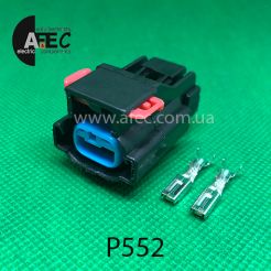 Авто разъём гнездовой 2-х контактный серии APTIV APEX 2.8 аналог DELPHI 54200206