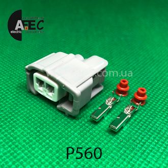 Авто роз'єм гніздовий 2-х контактний аналог SUMITOMO 6189-0611 Авто роз'єм гніздовий 2-х контактний аналог SUMITOMO 6189-0611