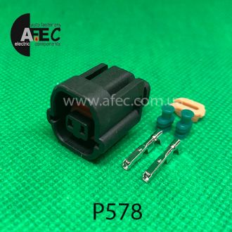 Роз'єм 2-х контактний гніздовий аналог YAZAKI 7182-8720-30 7283-8720-30 Роз'єм 2-х контактний гніздовий аналог YAZAKI 7182-8720-30 7283-8720-30