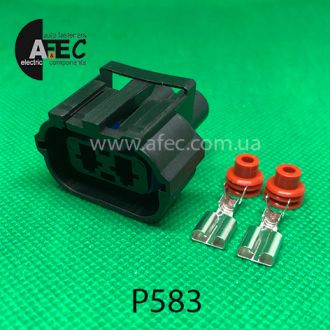 Разъем 2-х контактный гнездовой аналог GM 15306394 Разъем 2-х контактный гнездовой аналог GM 15306394