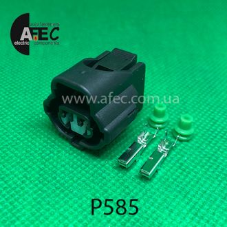 Разъем 2-х контактный гнездовой аналог YAZAKI 7283-7929 Toyota 90980-11025 90980-11401 Разъем 2-х контактный гнездовой аналог YAZAKI 7283-7929 Toyota 90980-11025 90980-11401