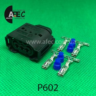 Разъем 3-х контактный гнездовой аналог KOSTAL 09 4413 51 09 4413 81 1433915 Разъем 3-х контактный гнездовой аналог KOSTAL 09 4413 51 09 4413 81 1433915