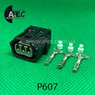 Роз'єм 3-х контактний гніздовий аналог SUMITOMO 6189-7037 Роз'єм 3-х контактний гніздовий аналог SUMITOMO 6189-7037