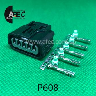 Разъем 5-ти контактный гнездовой аналог SUMITOMO 6189-1081 Разъем 5-ти контактный гнездовой аналог SUMITOMO 6189-1081