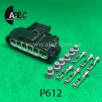 Разъем 6-ти контактный гнездовой аналог YAZAKI 7283-1968-30 TOYOTA 90980-11858 Разъем 6-ти контактный гнездовой аналог YAZAKI 7283-1968-30 TOYOTA 90980-11858