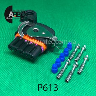 Разъем 5-ти контактный гнездовой аналог LEAR 18242.000.000 Разъем 5-ти контактный гнездовой аналог LEAR 18242.000.000