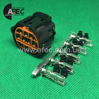 Роз'єм 10-ти контактний гніздовий аналог HP066-10021 Роз'єм 10-ти контактний гніздовий аналог HP066-10021