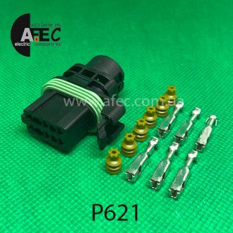 Разъем 6-ти контактный гнездовой аналог FCI 211PC063S0003 Разъем 6-ти контактный гнездовой аналог FCI 211PC063S0003