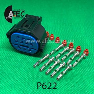 Роз'єм 10-ти контактний гніздовий аналог HP406-10021 Роз'єм 10-ти контактний гніздовий аналог HP406-10021