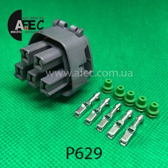 Разъем 5-ти контактный гнездовой аналог MG641521-4 Разъем 5-ти контактный гнездовой аналог MG641521-4