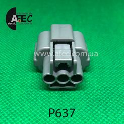 Разъем 3-х контактный гнездовой аналог PU465-03127