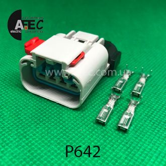 Роз'єм 4-х контактний гніздовий аналог 54200410 Роз'єм 4-х контактний гніздовий аналог 54200410