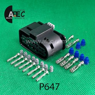 Разъём 14ти контактный гнездовой аналог DELPHI Mercedes A027 545 9826 13527901 052 545 56 26 Разъём 14ти контактный гнездовой аналог DELPHI Mercedes A027 545 9826 13527901 052 545 56 26