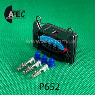 Разъём 3х контактный гнездовой аналог 60400121 Ford 3U2Z-14S411-TNA Motrcraft WPT-517 Разъём 3х контактный гнездовой аналог 60400121 Ford 3U2Z-14S411-TNA Motrcraft WPT-517