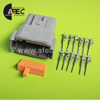 Разъем 12-ти контактный штыревой аналог Deutsch DTM04-12P, ATM04-12P Разъем 12-ти контактный штыревой аналог Deutsch DTM04-12P, ATM04-12P