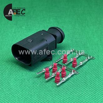 Роз'єм 6-ти контактний штирьовий аналог Volkswagen 3B0 973 813 Роз'єм 6-ти контактний штирьовий аналог Volkswagen 3B0 973 813