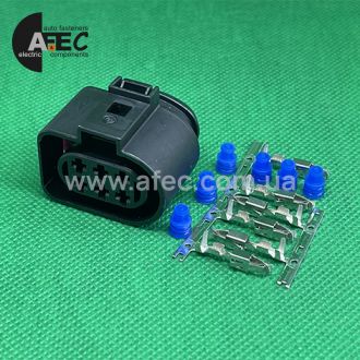Разъем 6-ти контактный гнездовой аналог Volkswagen 1J0 973 733 Разъем 6-ти контактный гнездовой аналог Volkswagen 1J0 973 733