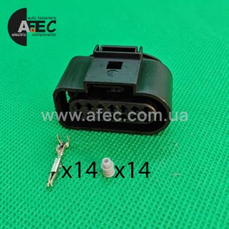 Разъем 14к 6X0973717 Разъем 14к 6X0973717
