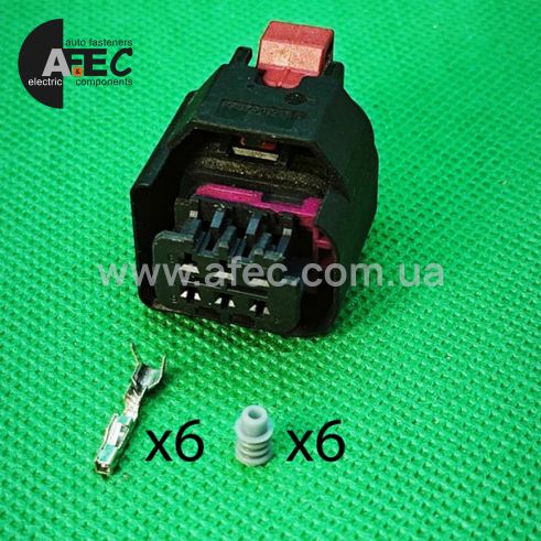Разъем 6к 1-2312022-1 1-2287965-2 9824753-01