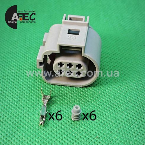 Разъем 6к 1J0973713G WPT-1389 EU2Z-14S411-FA 42121200
