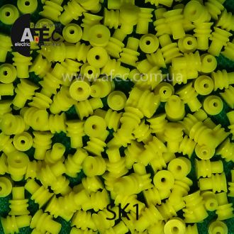 Уплотнитель для разъемов желтый d5.5mm Уплотнитель для разъемов желтый d5.5mm