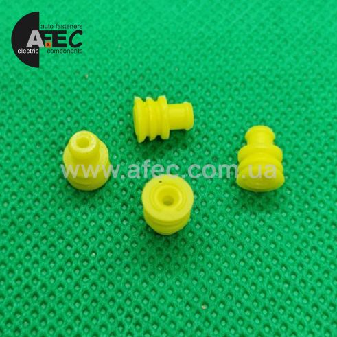 Силиконовый уплотнитель 5.8мм желтый 281934-2 828921-1