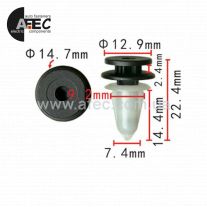 Клипса VW 3C0867333