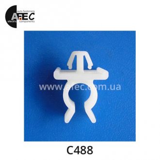 Кліпса упору капота Nissan 24220-89986 Кліпса упору капота Nissan 24220-89986