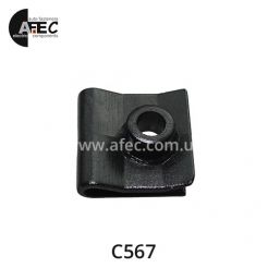 Клипса крепления бампера 63848D0100, 0124100551, 63848-D0100 — для Nissan, Infiniti