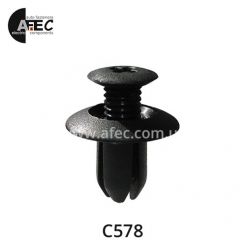 Клипса для крепления деталей Ford, Mazda, Hyundai B09251833, M45556143, W705845S300, 8659028000, 90675SL4003