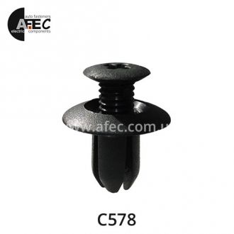 Клипса для крепления деталей Ford, Mazda, Hyundai B09251833, M45556143, W705845S300, 8659028000, 90675SL4003 Клипса для крепления деталей Ford, Mazda, Hyundai B09251833, M45556143, W705845S300, 8659028000, 90675SL4003