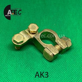 Акумуляторна клема мінусова