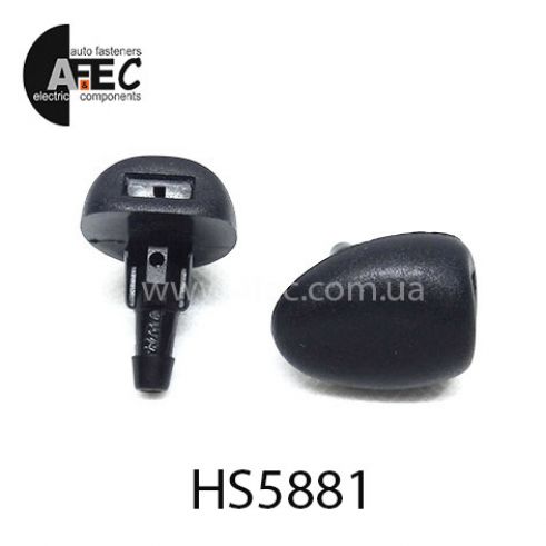 Форсунка омывателя Peugeot 207 307 406 607 Citroen C3