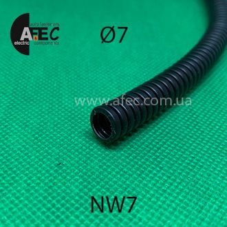 Гофрована труба Ø7 розрізана по всій довжині
