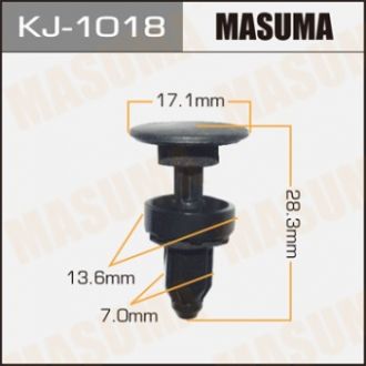 KJ1018 Клипса 91508-SM4-003