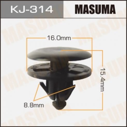 KJ314 Клипса 90467-10118 KJ314 Клипса 90467-10118