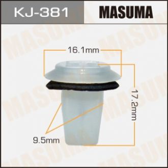KJ381 Клипса 90189-05055 01281-01291 01281-00065 90189-05164