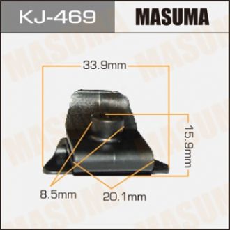 KJ469 Клипса 53879-20020 53879-20020