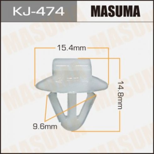KJ474 Кліпса 53117-42010 KJ474 Кліпса 53117-42010