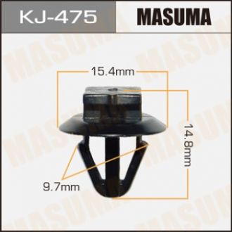 KJ475 Клипса 52717-28010