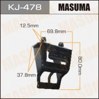 KJ478 Клипса 52156-20220