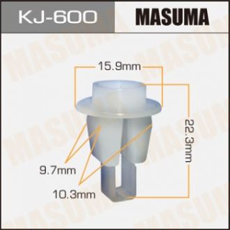 KJ600 Клипса 01281-01081