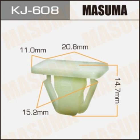 KJ608 Клипса 01281-00791 KJ608 Клипса 01281-00791
