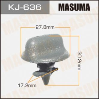 KJ636 Клипса 01553-08801