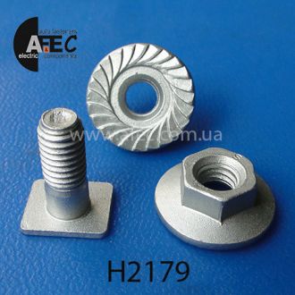 Болт с гайкой M6 Nissan