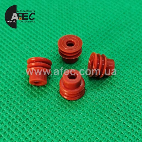 Уплотнитель для разъемов  d8.0mm красный
